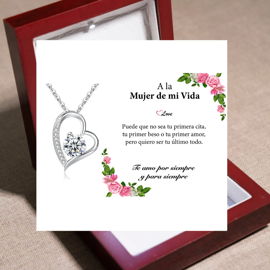 💖 Kit Premium "Eterna Unión" | Collar + Caja + Dedicatoria