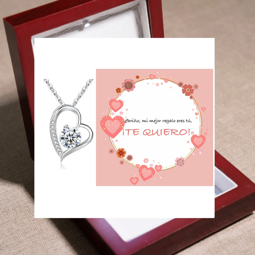💖 Kit Premium "Eterna Unión" | Collar + Caja + Dedicatoria