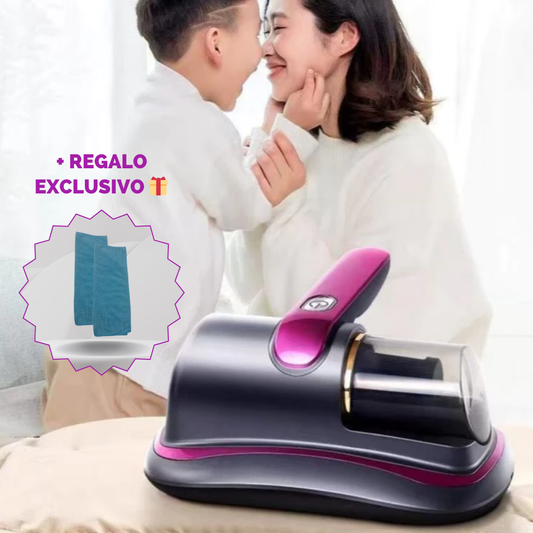 🦠 MiteMax Pro™ | Aspirador Antiácaros UV (+ 2 paños de microfibra de regalo) 🎁