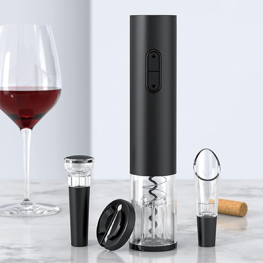 WineLux™ | Set Eléctrico de Vino 4 en 1 con Accesorios 🍷