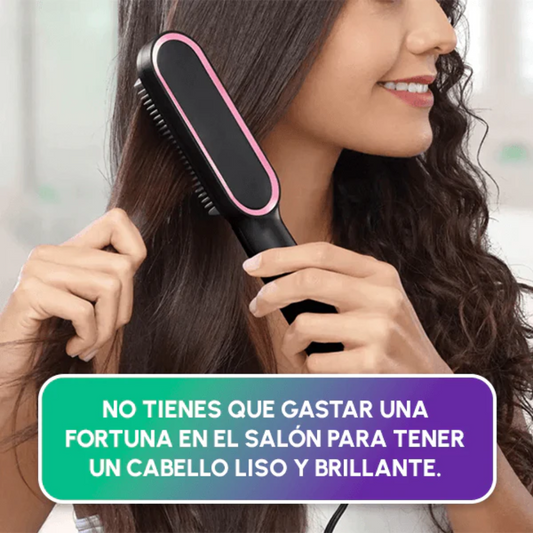 💇‍♀️ Cepillo Alisador Magic Hair™ | Alisa, protege y da brillo con una sola pasada