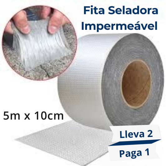 🚫💧 2x1 Cinta Selladora Impermeable 5m | Máxima protección en segundos