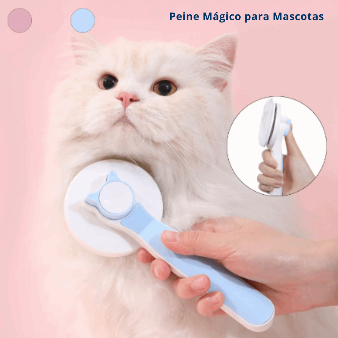 🐱 Peine Mágico para Mascotas | Elimina Nudos y Deja un Pelaje Impecable