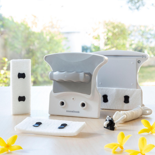 🧼 MaglyGlass™ | Limpiacristales magnético de doble cara