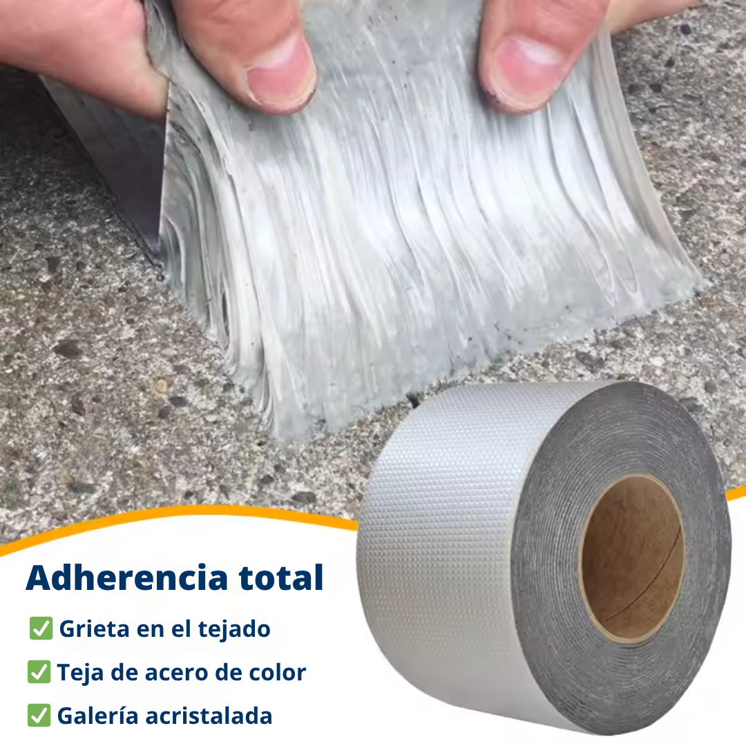 🚫💧 2x1 Cinta Selladora Impermeable 5m | Máxima protección en segundos