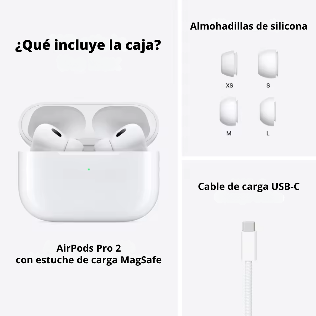 🎧 AirPods Pro 2 | Sonido profesional, sin cables, sin límites