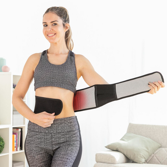 🔥 Faja Térmica Tourmabelt | Corrección postural y alivio lumbar en un solo gesto diario