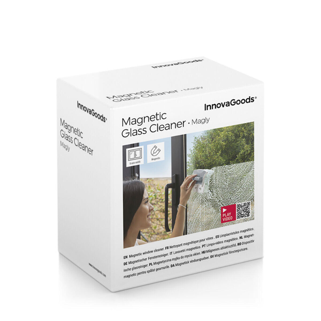 🧼 MaglyGlass™ | Limpiacristales magnético de doble cara