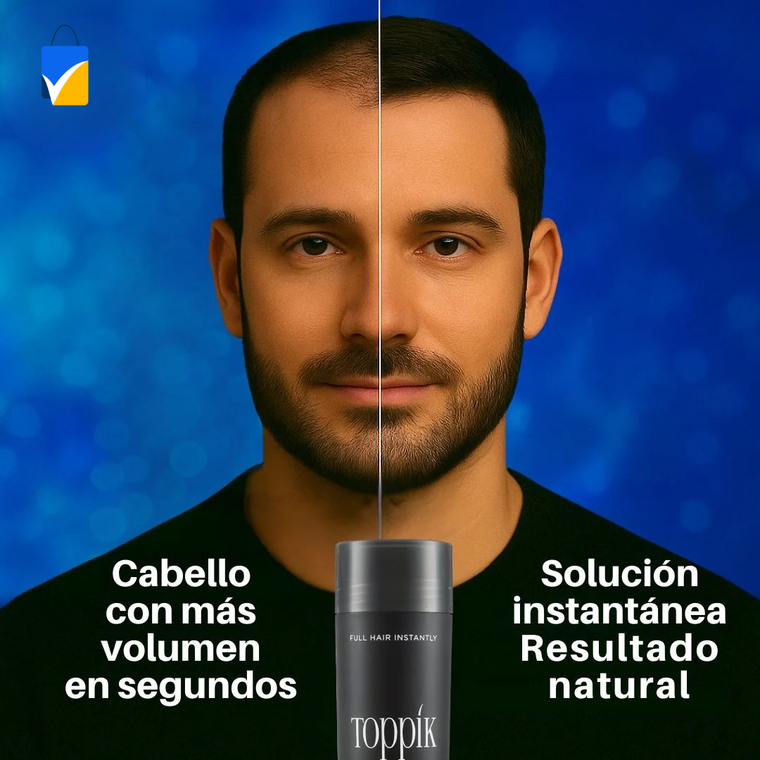 🎁 Toppik | Recupera la apariencia de tu cabello y barba en segundos