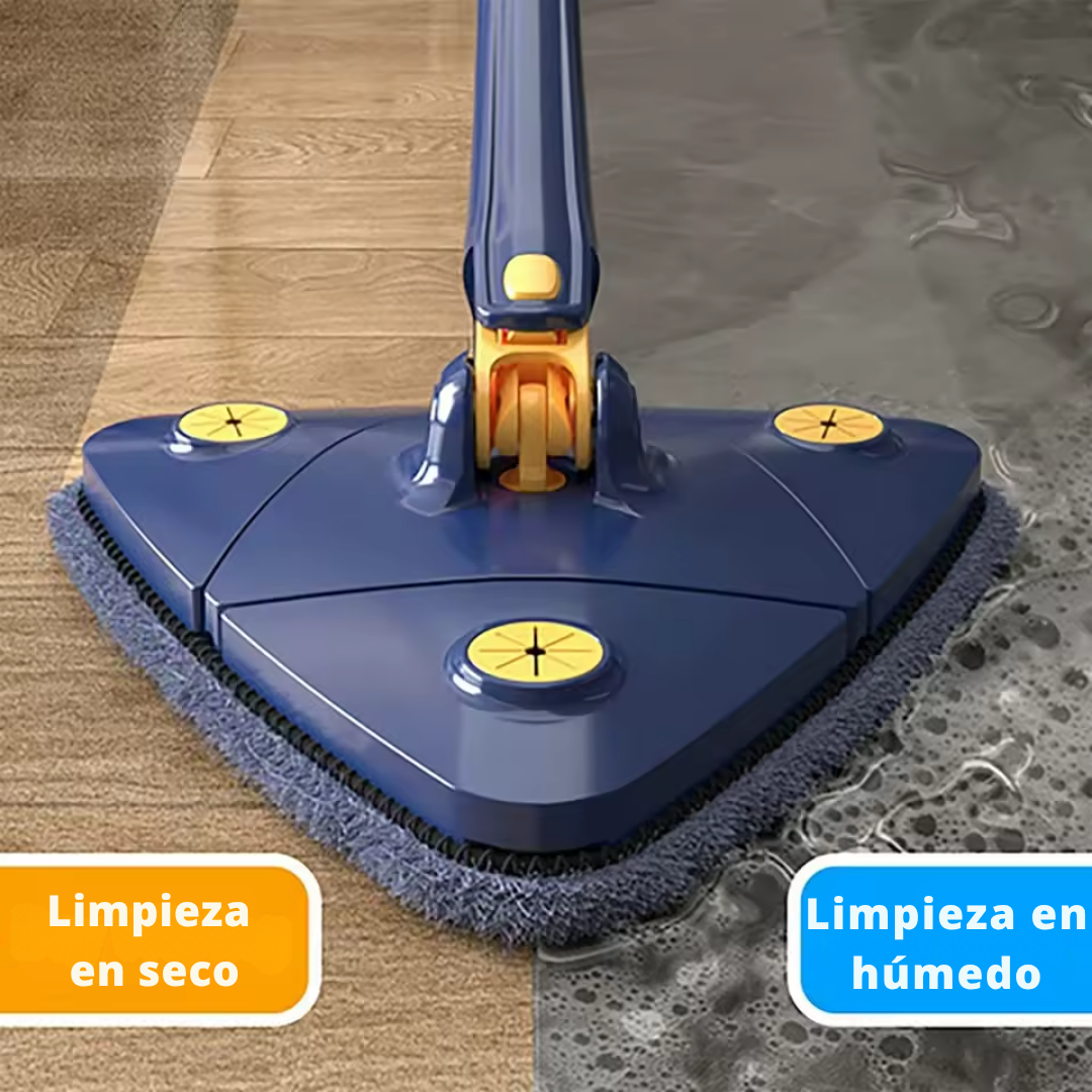 🌀 SpinMop 360™ | Fregona inteligente con escurrido automático