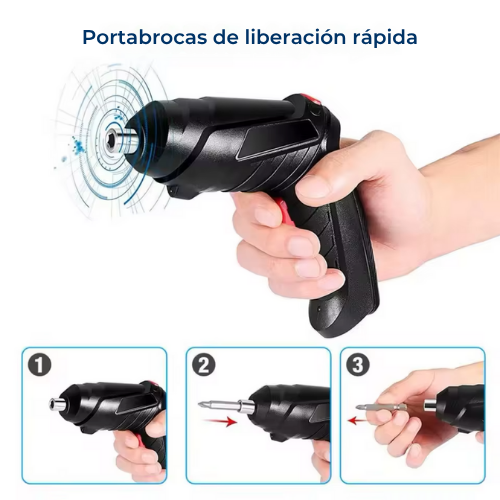 🔧 Kit Destornillador Eléctrico 47 en 1 | Potencia y Precisión en tu mano